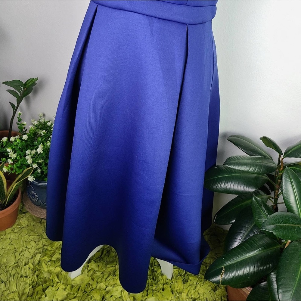 NWT | SAN JOY | DEEP V-NECK DRESS - Picture 6 of 13